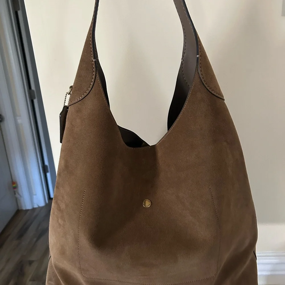 Coach soft suede
